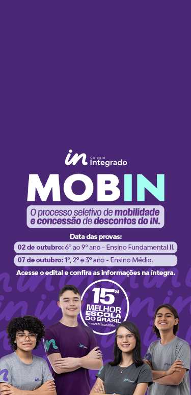 MOBIN - Processo seletivo de mobilidade e concessão de descontos