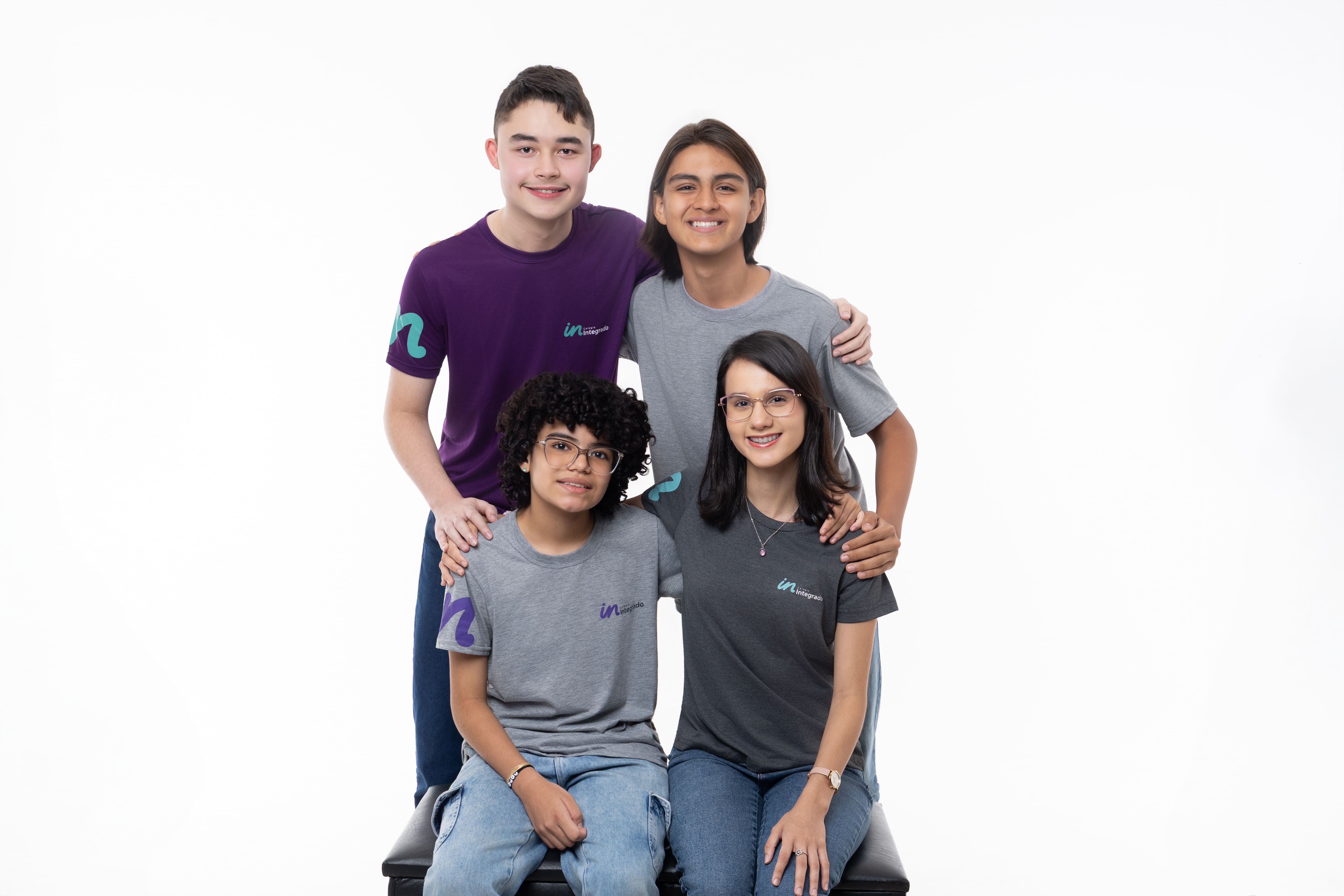 Estudantes do Colégio IN